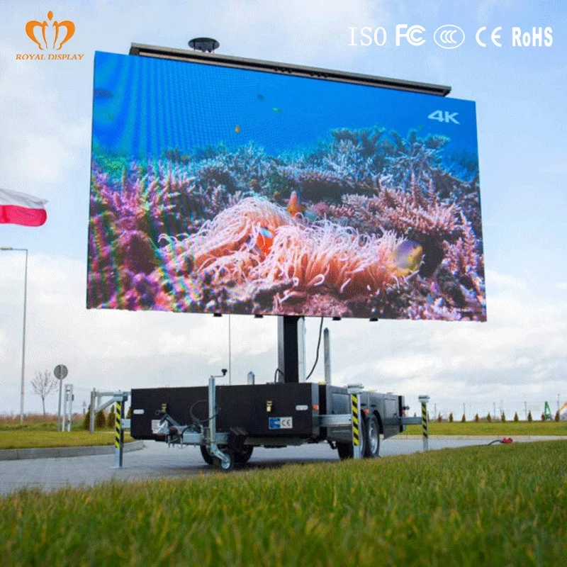New Full Color IP67 RGB P5.71 P6.67 P8 P10 Outdoor LED Panel Waterproof LED Module With Aluminum Alloy Frame
