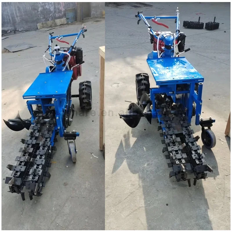 Multi Functional Trenching Machine Chain Trencher Mini Machine