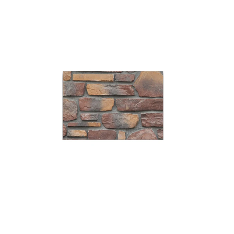 Revestimiento De Pared Exterior De Piedra Colorida Natural,Piedra  Artificial Para Horno Quemador De Madera,Para Fachadas,Piedra De Hormigón -  Buy De Piedra Artificial,De Paneles De Piedra Exterior,Rojo Natural Piedra  Pared Exterior Product on