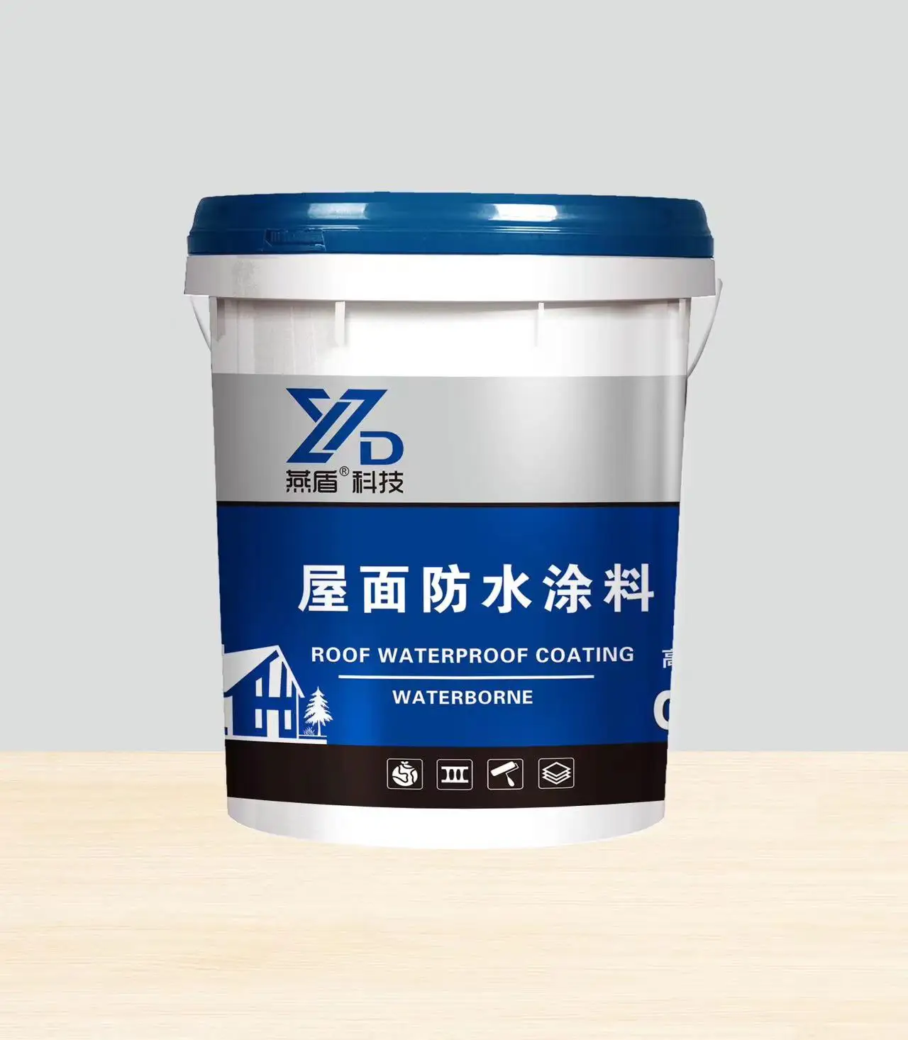 Polyurethane High Elastic Modified Asphalt Liquid Waterproof Paint ...