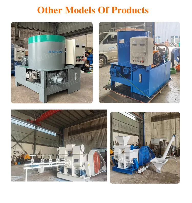 Italy Popular Home Use Small 50Mm 60mm 70Mm Biomass Sawdust Wood Briquette Press Machine