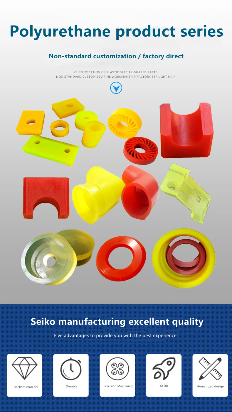 Casting Mold Urethane Part Cast Molding Factory Custom Molded Rubber