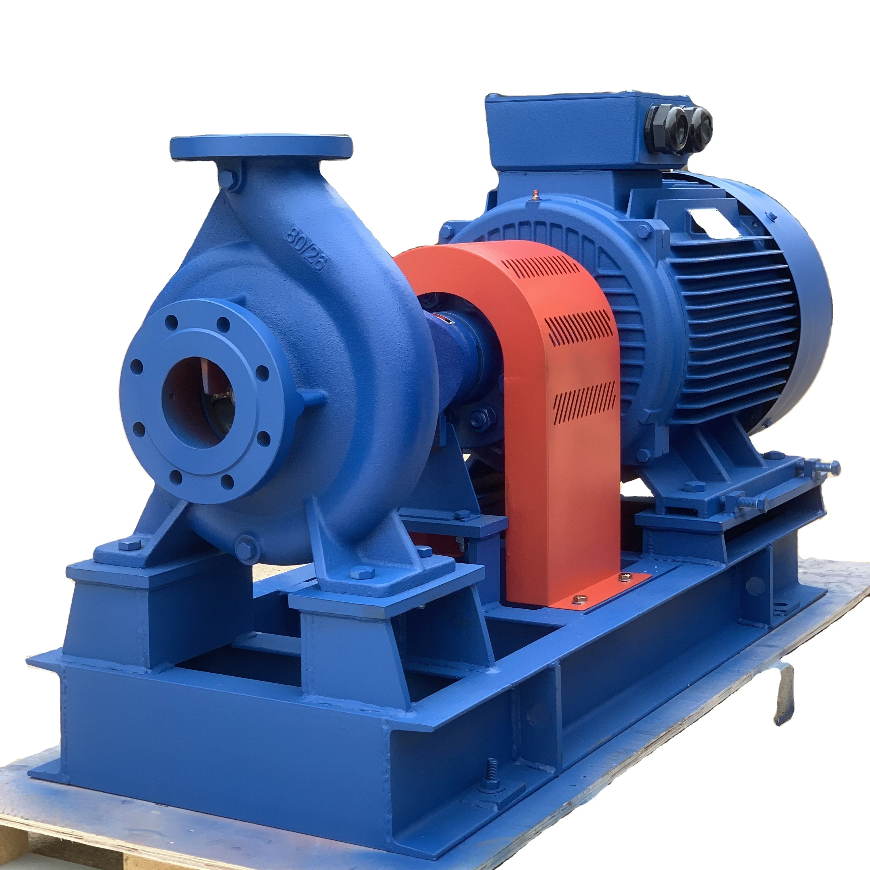 Factory Direct Sale Single Stage End Suction Electric Centrifugal Pump 15 kw Water Pump Centrifugal High Head 60 m