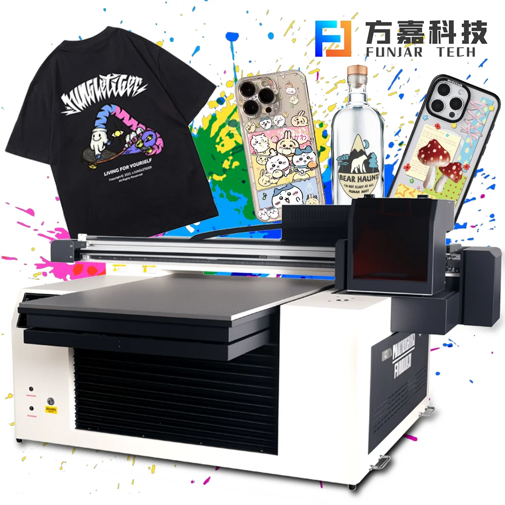 FunJar Xp600 A1 Size UV Flatbed Printer - 2400 DPI, 100 cm/min