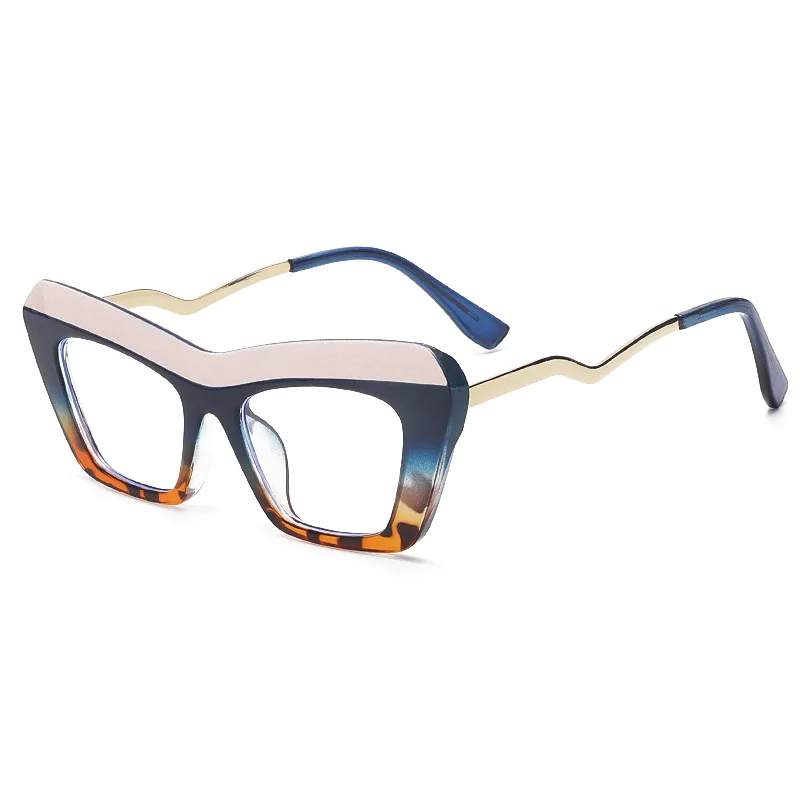 Small Rectangle  Shape Eyewear Blue Blocking Eyeglasses TR90