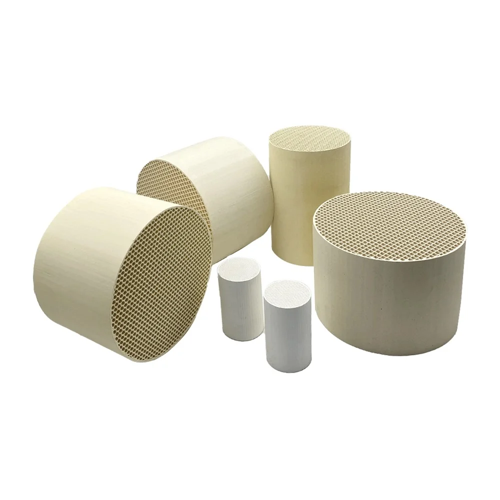 Сотовый керамический носитель катализатора для трехстороннего каталитического нейтрализатора евро 1