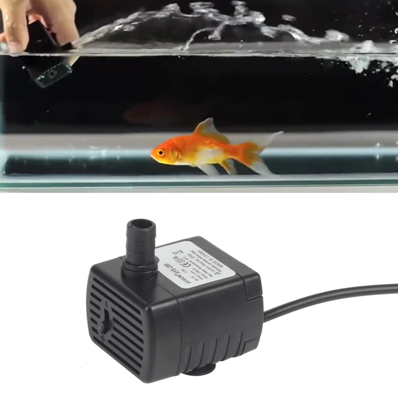 Mini DC5V Submersed Motor for Small Aquarium Pumps