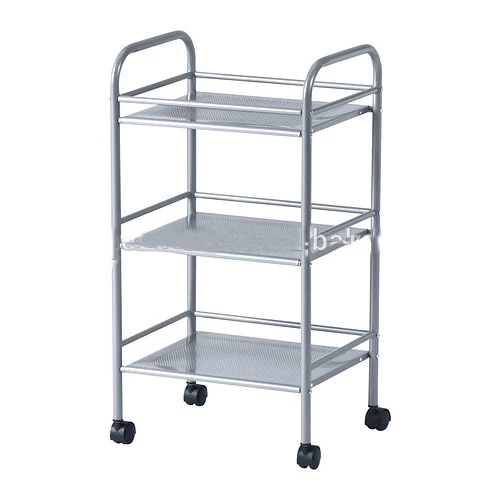 Metal Modern Kitchen Trolley,Multicolors 3 Tier Utility Rolling