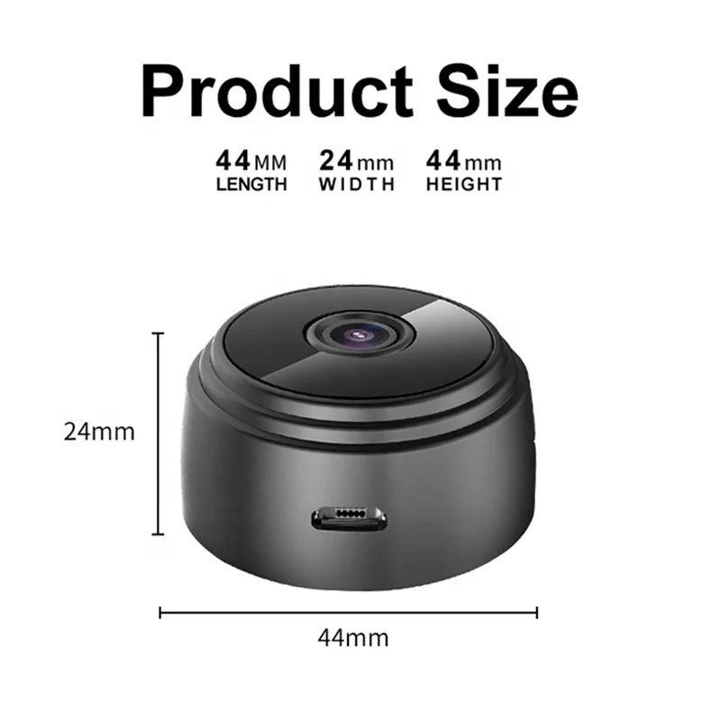 A9 Mini Camera Wireless 1080p Surveillance Security - Main Image