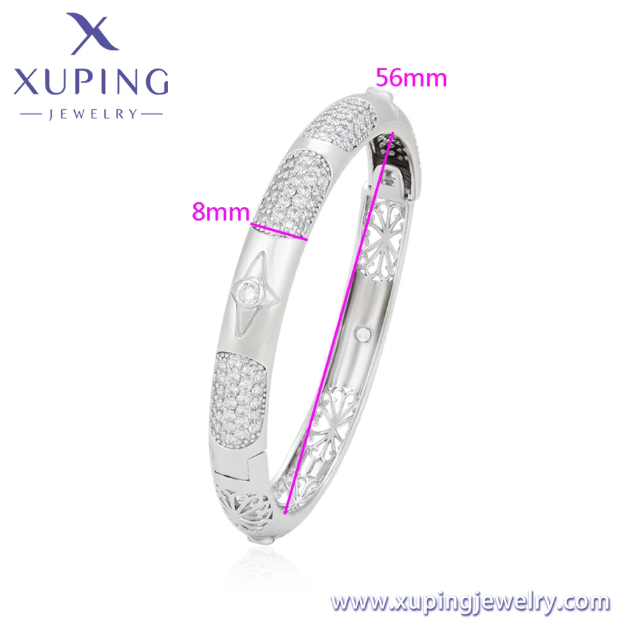 S00005134 Xuping Jewelry - Elegant Platinum Plated Bangle