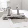 8#Grey snail hair band