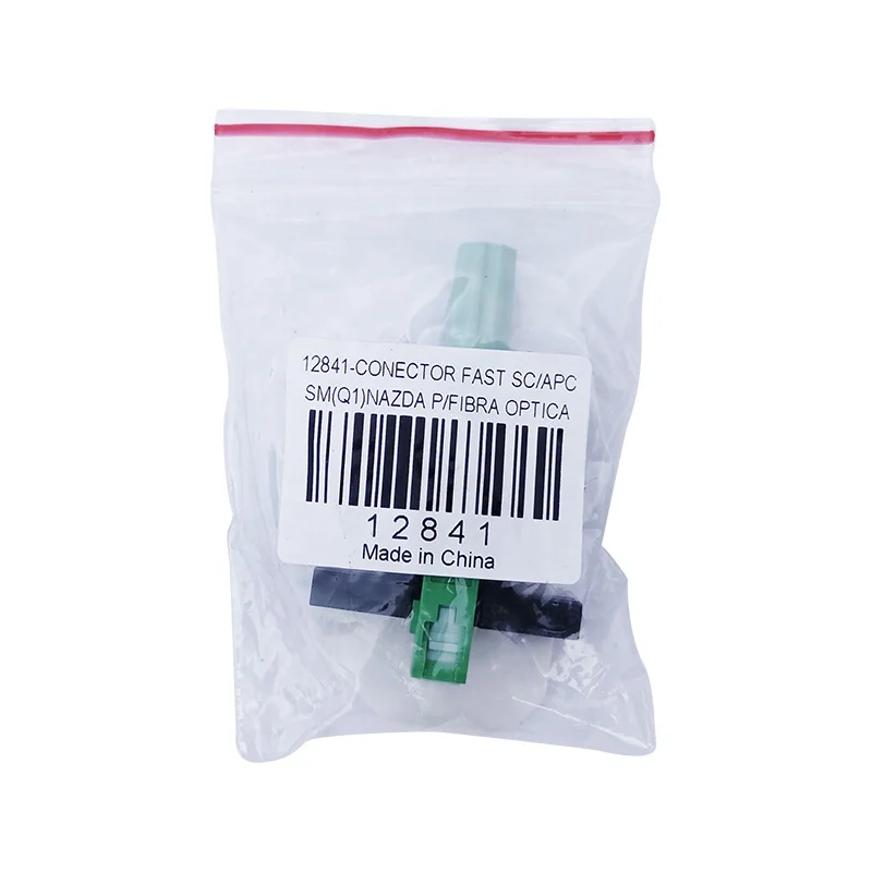 QY FTTH Conector SC APC 3M Fibra Zenco para Otdr Nk3200 Fibracom Fast Connector Mini SC Connector Butterfly