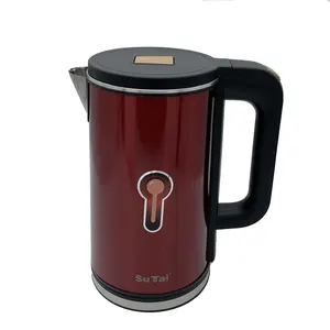 Electric Kettle Teapot 1.8 Liter Fast Water Heater Boiler Stainless Steel Kettle Auto Shut-Off Portable Kettle