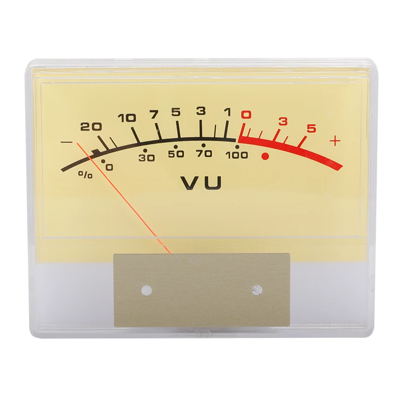 ポインタータイプVUメーター移動コイル構造VU-73アンメーター73