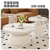 Coffee table 7050, white tabletop, white background