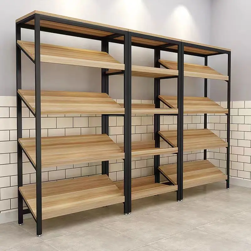 Wood Supermarket Storage Racks Grocery Shelves For Sale Buy