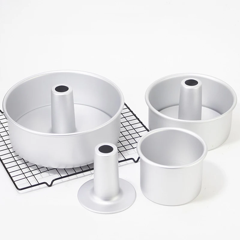 4/6/8 Inch Wedding Round Cake Tray Removable Tube Insert Chimmy