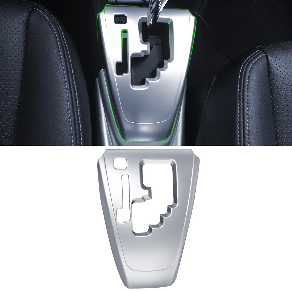 ABS Car Accessories Center Control Console Gear Shift Box Holder Panel Cover Frame Body Kits for Toyota Vios 2017