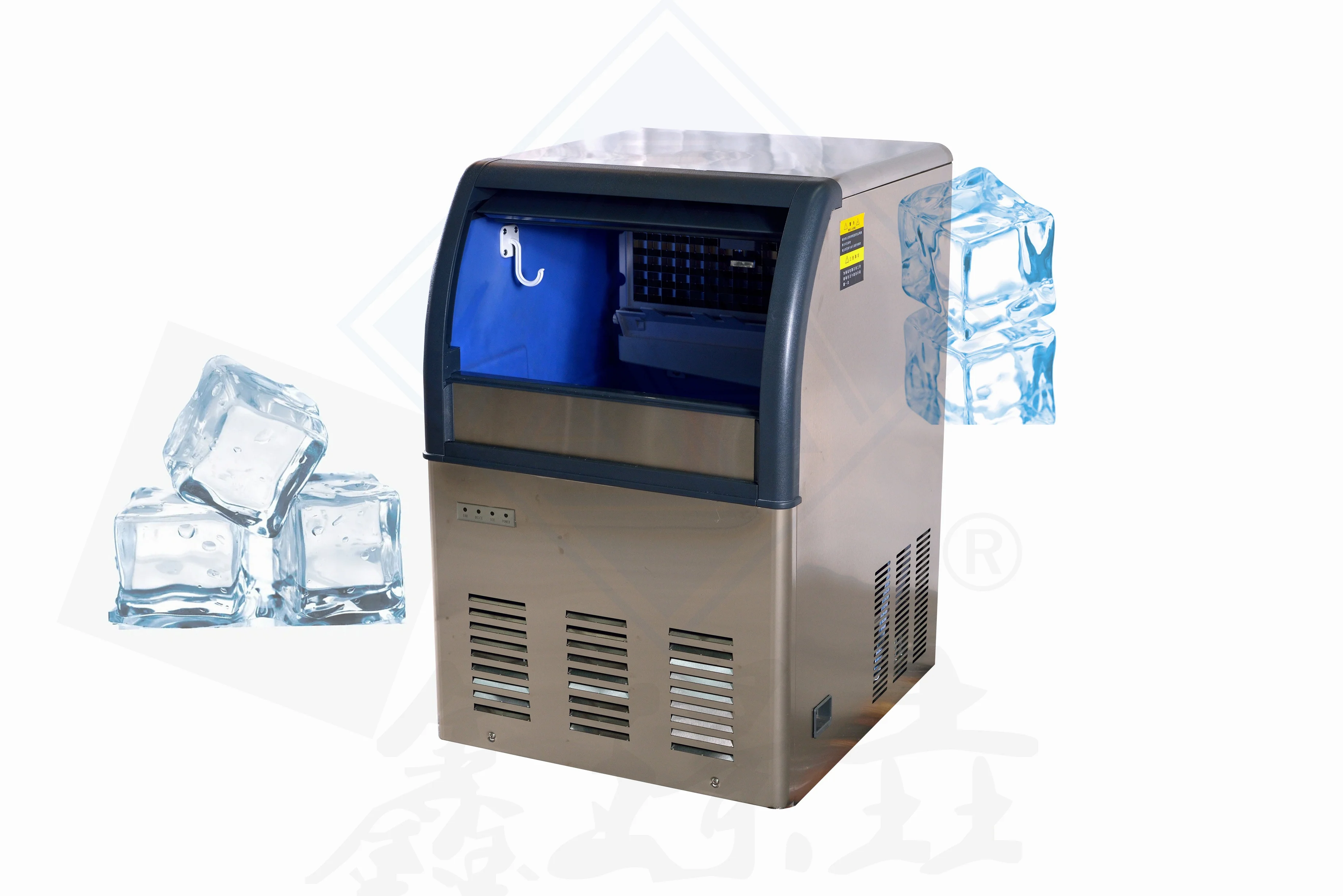 Ice Cube Making Machine Cubed Ice Maker Machine Shaving Snowballs Ice Cube Laying Machine