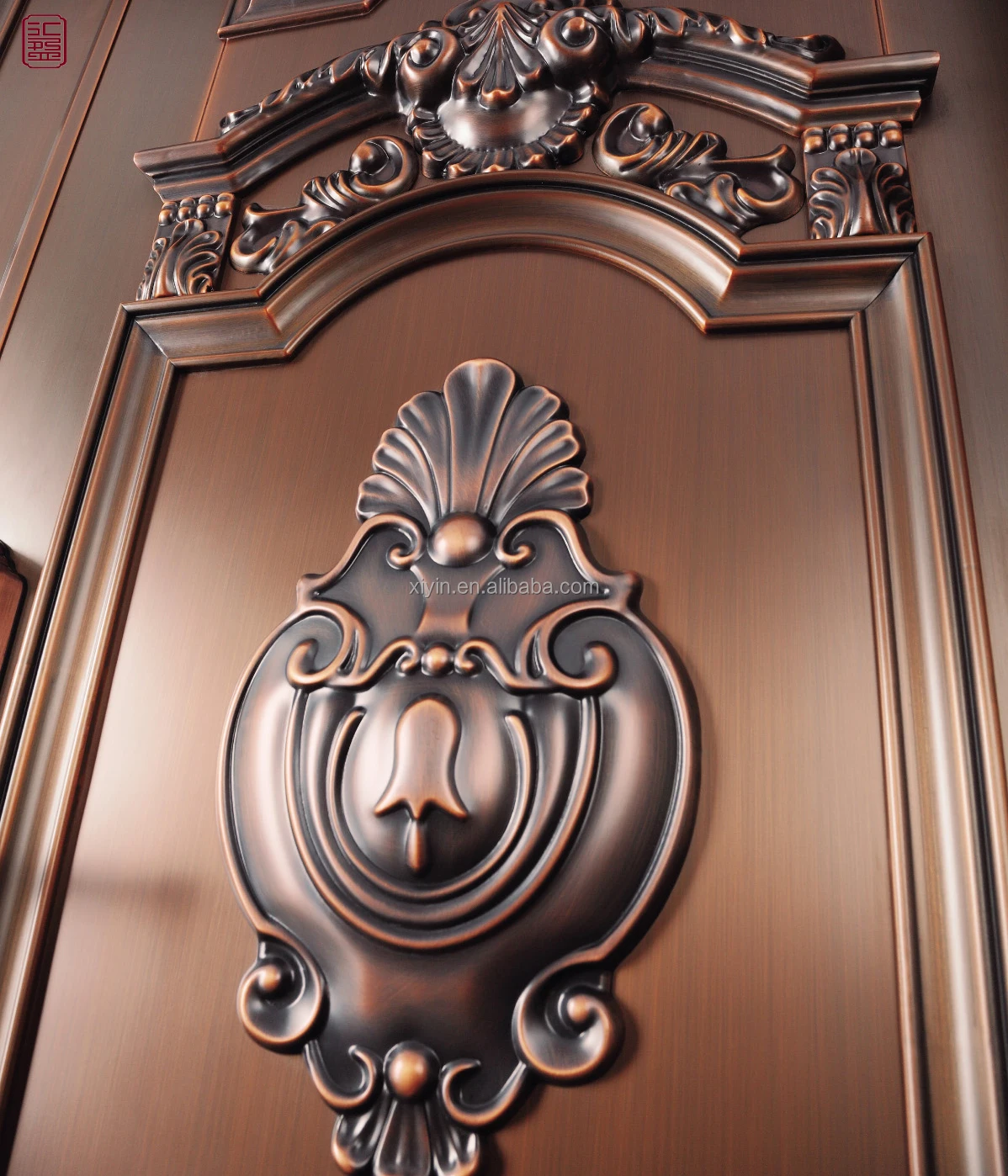 Luxury Copper Material Main Gate Design Home - Huiying