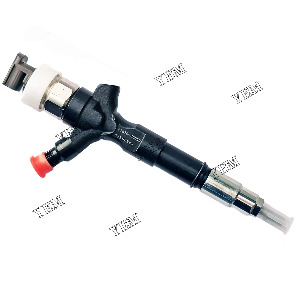 Engine Repair Kit Set of 4 Common Rail Injector 23670-30050 095000-5881 for 2KD for VIGO for Toyota for Denso