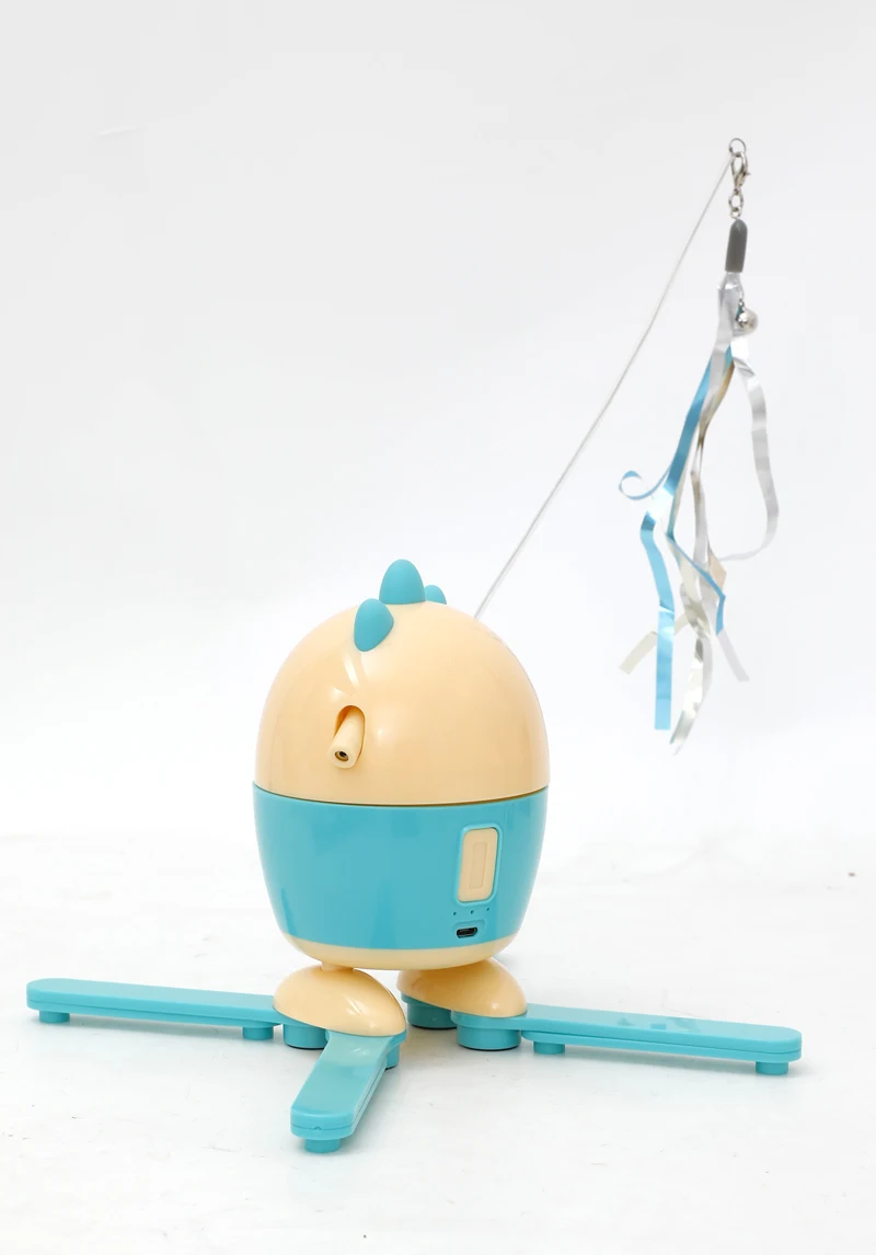 Hot Selling New Intelligent Cat Toy Electric Rotating Laser Cat Stick Pet Supplies factory