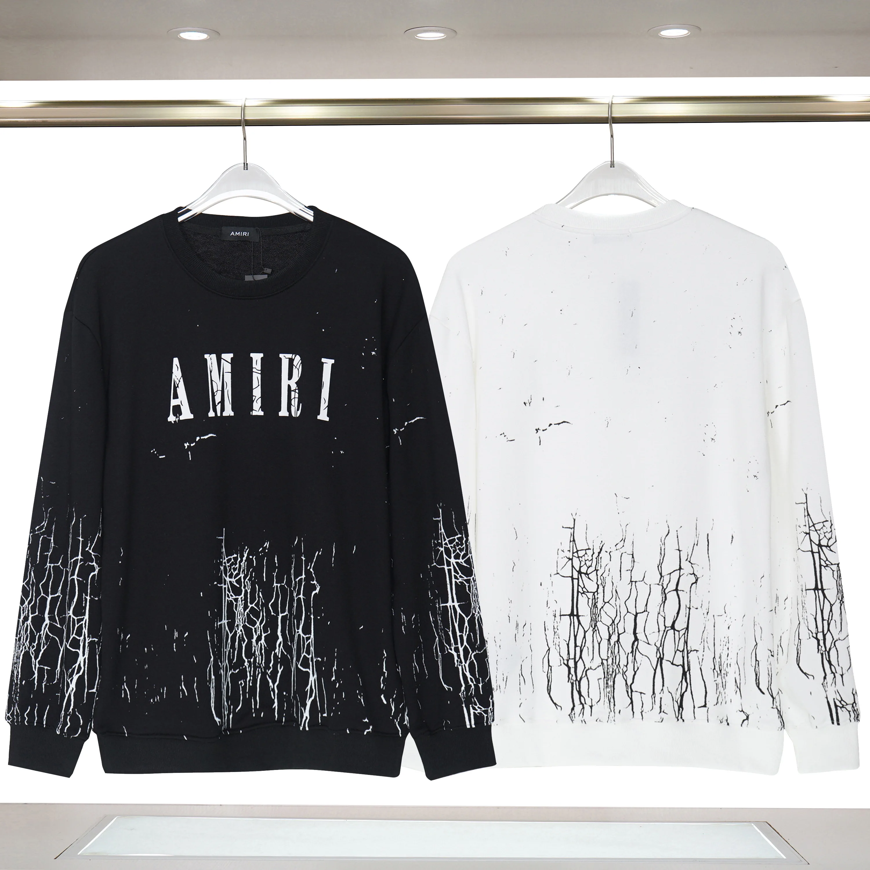 Amiry Fashion Luxury Brand Designer Letter Logo Printed Long Sleeve ...