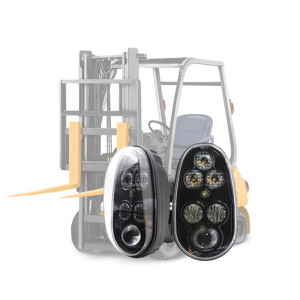 45W LED Working Lighting Combined Forklift Headlamp Assembly