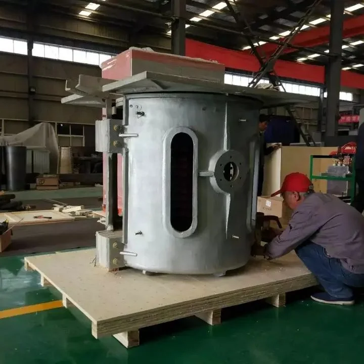 Factory Price Foundry Machine Induction Smelting Smelter Crucible Furnace Melting Recycling Copper Scrap Zinc for Sale