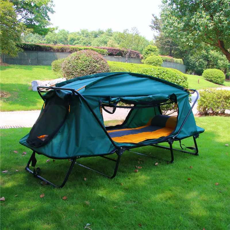Fabrik Grohandel Oxford Ein Schlafzimmer Camping Zelt Bett Wasserdicht  Outdoor Automatische Zelt Kinder bett fr 1-2 Personen