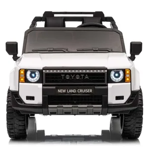 2026 Toyota Prado Land Cruiser Ride-on Cars Newest Licensed Cross Country Vehicle 12V Electric Car for Children