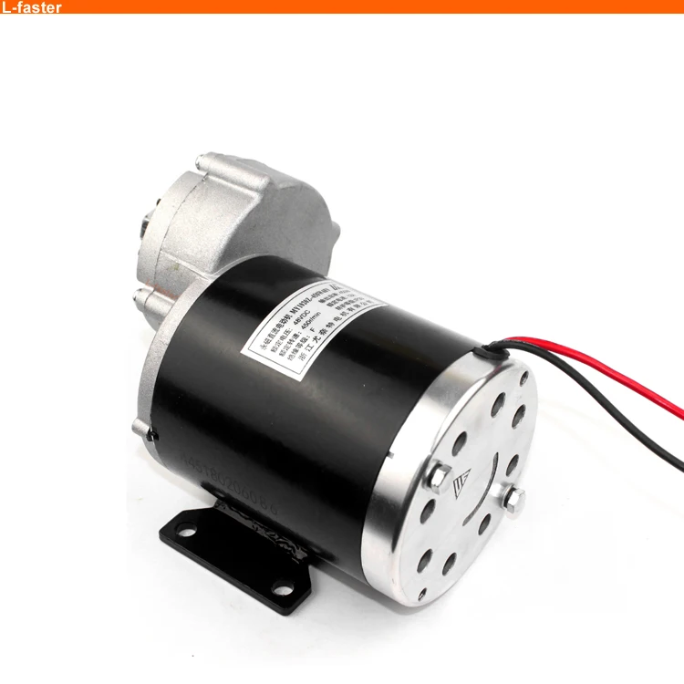 Diy 36v 48v 450w Electric Tricycle Brushed Gear Dc Motor Conversion Kit ...