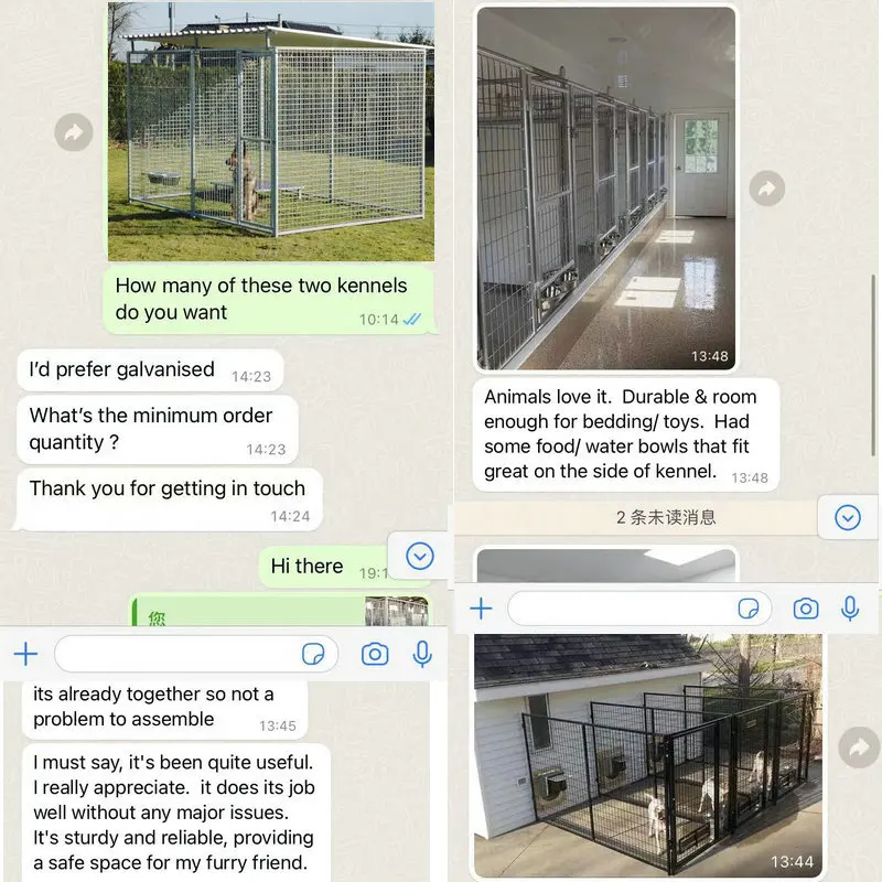 Stainless Steel 304 Dog Kennel,Steel Dog Runs & Kennels For Multiple