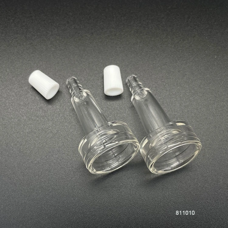 20mm Clear Plastic Horn Head Dropper Cap Pvc Lid For Glass Medicine ...