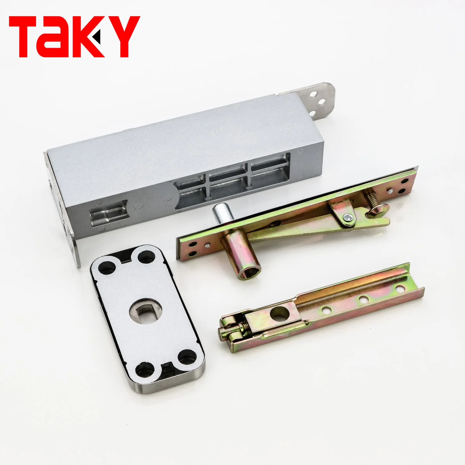 TK-H013M Bearing Concealed Wood Door Closer Invisible Pivot Hinge Hidden Floor Spring Hydraulic Door Closer