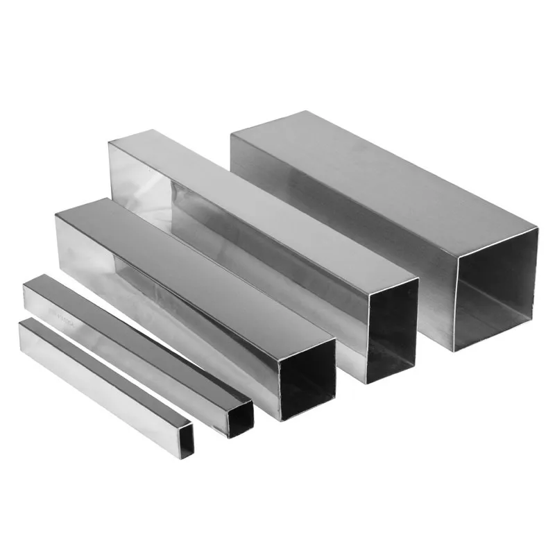 201 Mirror Polished Stainless Steel Square Tubing For Sale 304 316 SS Square inox pipe