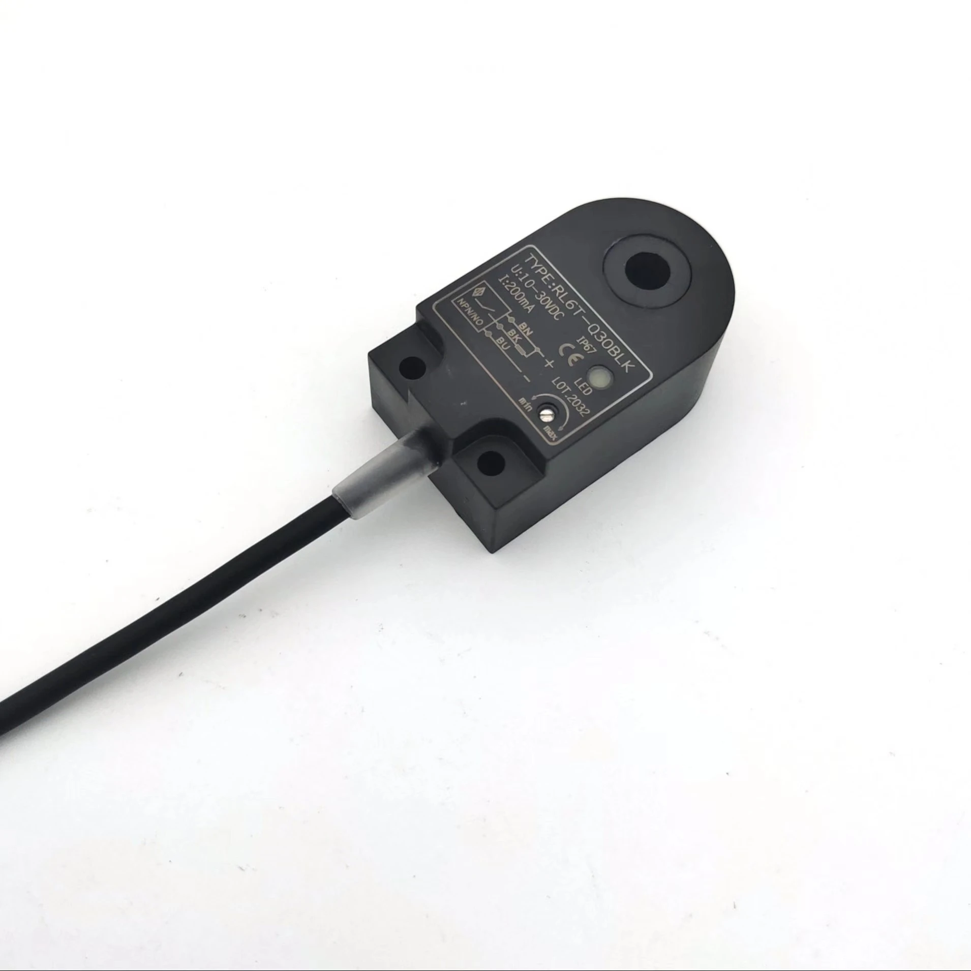 NPN Ring Type Proximity Switch Ring Capacitive Sensor IP67 Detection Aperture 15MM DH 3 Years Free Installation DC 10-30V PNP NC