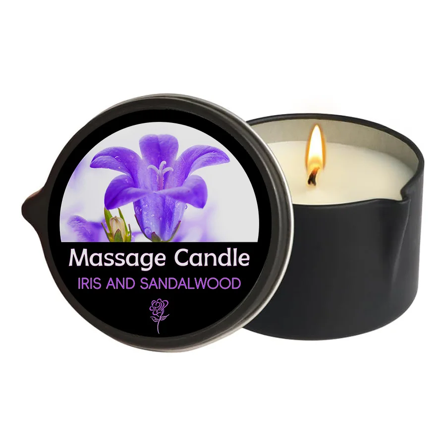 organic soy wax aromatherapy iris and sandalwood m