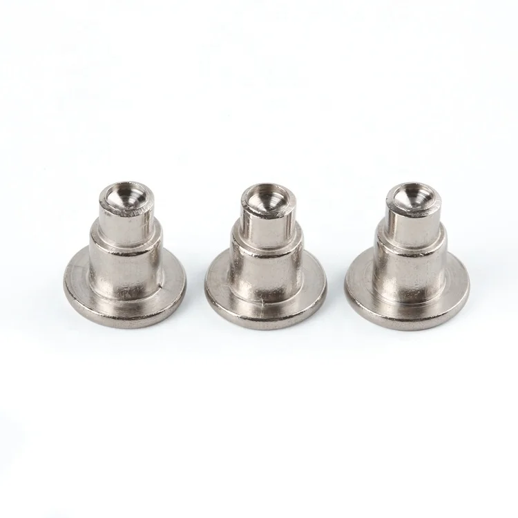 Customization fasteners flat step rivet stainless steel screws for doors and windows