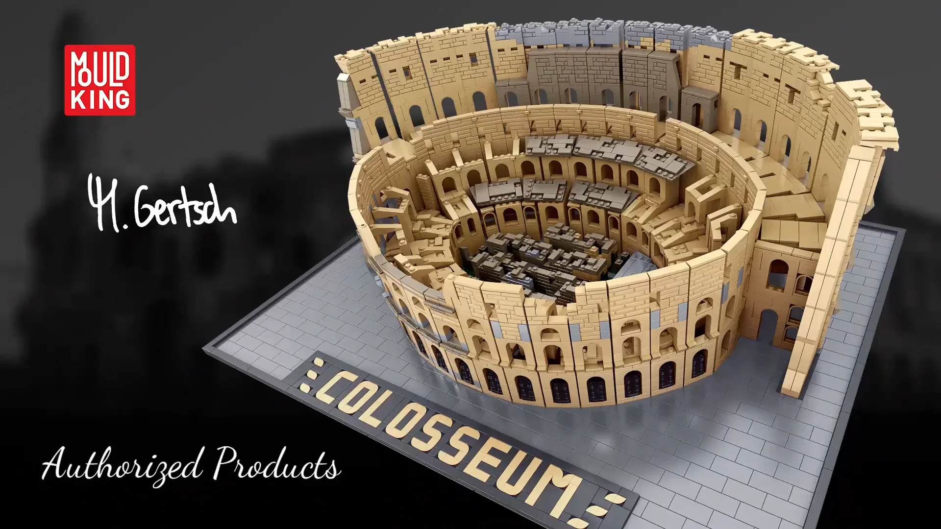 Block Builder: deals Colosseum (6466 PCS) Building Block Set