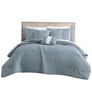 Luxury 100gsm Prewashed Microfibre 100% Polyester Soft and Warmer Comforter Set 10PCS