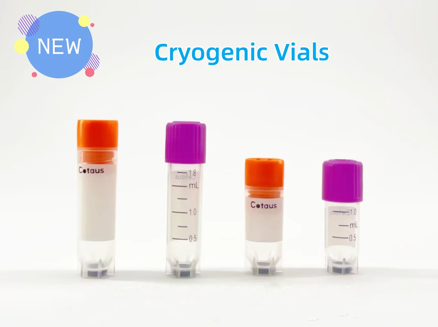 Cotaus 1ml2ml Biobanking And Cell Culture Cryogenic Tubes Cryovail ...