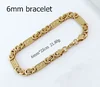 Bracciale in oro da 6 mm