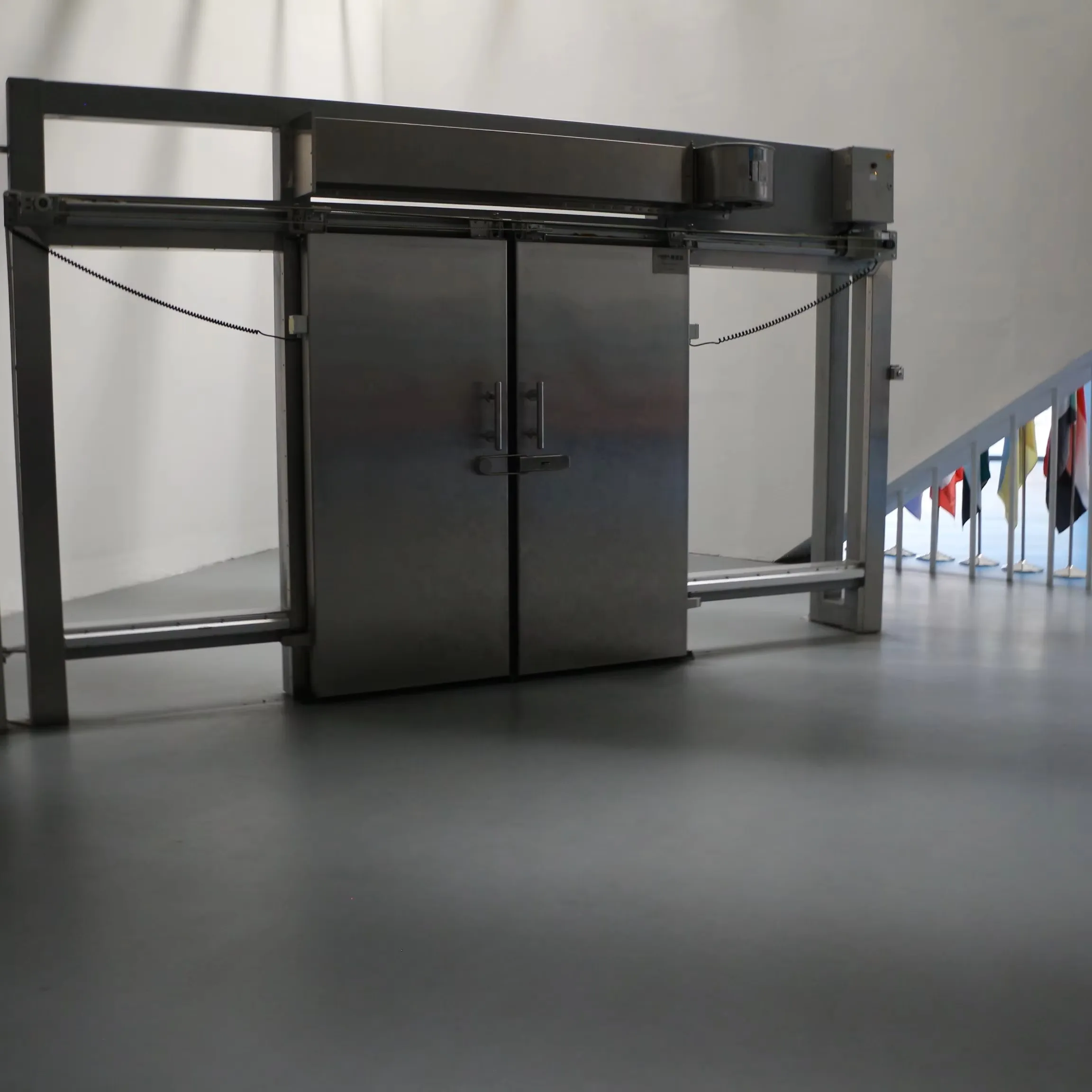 Customized sliding or hinged cold storage doors for industrial freezers and cold storage