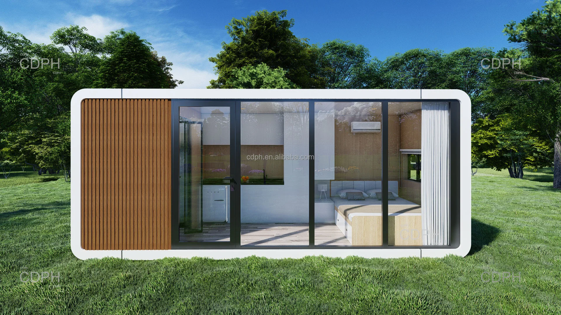 Luxury Modern Design Shipping Container Tiny Homes