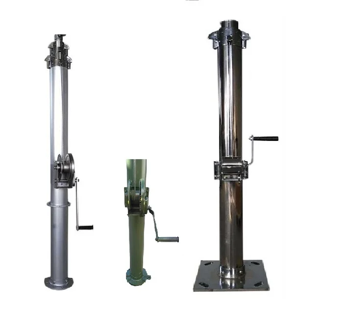 6 м ручная лебедка коленчатая телескопическая мачтовая башня крепление на