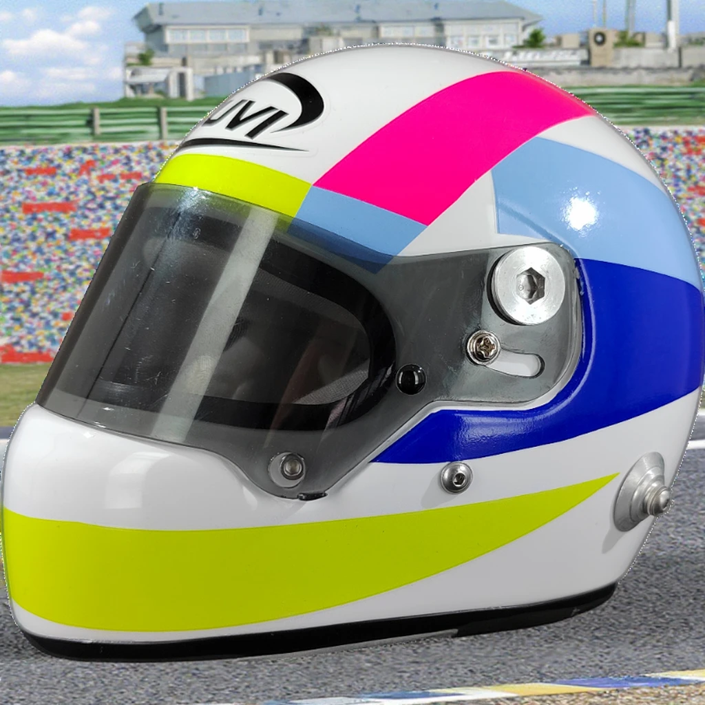 High Quality Customized Mini Men's Full Face Racing Motorcycle Helmet New ABS Dual Visor with Foam Lining Lovely Gift PC