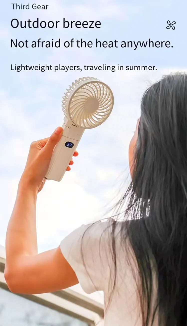 3 In 1 4000mah Powerbank Pocket Mini Foldable Plastic Portable Usb