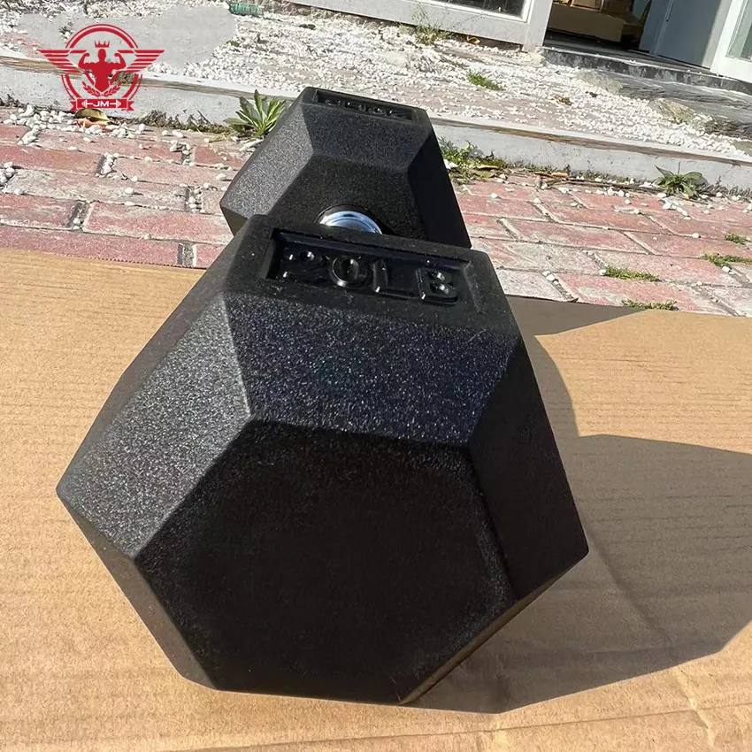 Оборудование для фитнеса, резиновые гантели, свободные весы, набор резиновых Шестигранных гантелей