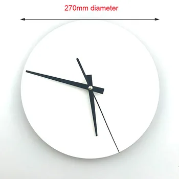 Sublimation Blank Clock DIY Photo Frame Clock for Heat Transfer Printing